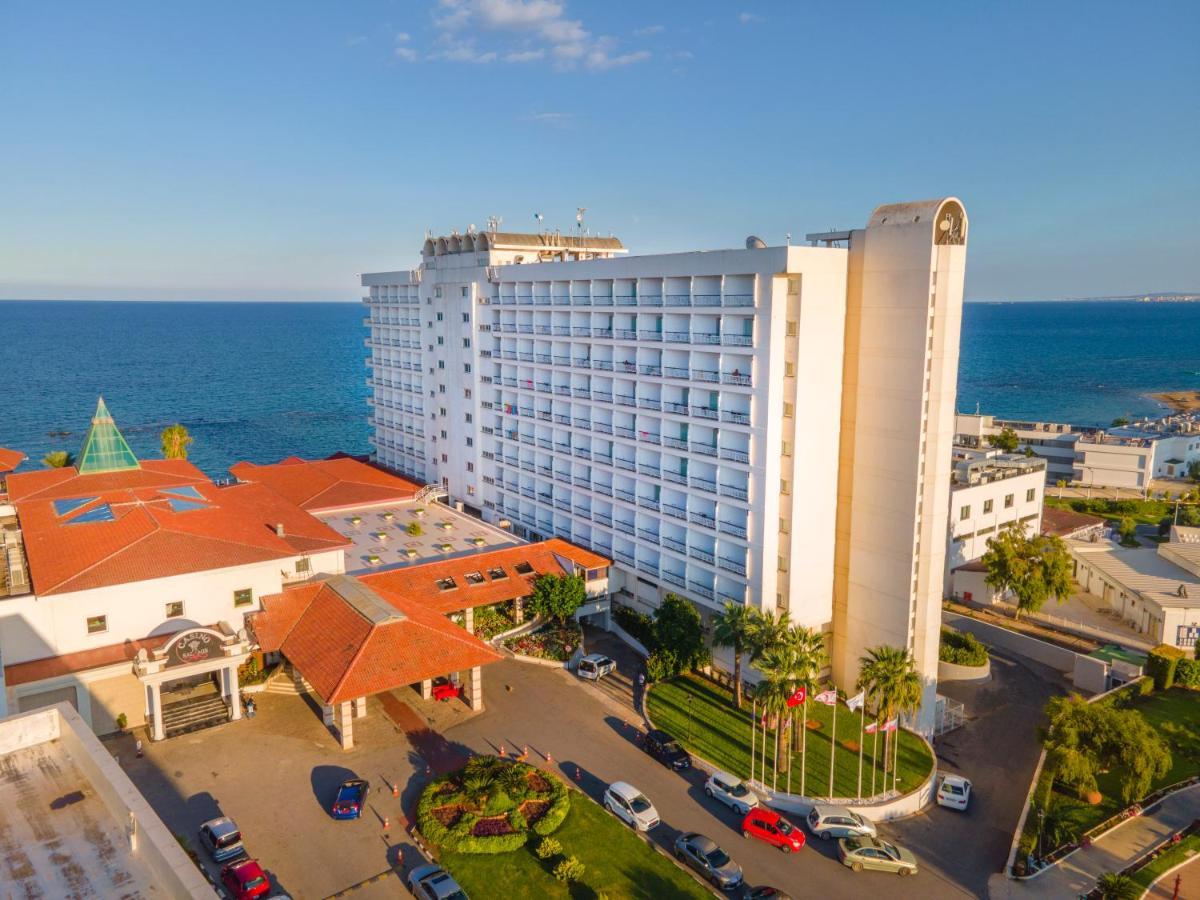 Salamis Bay Conti Resort Hotel & Casino Αμμόχωστος Εξωτερικό φωτογραφία Aerial view of the hotel