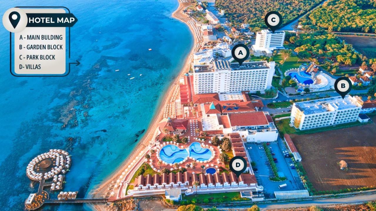 Salamis Bay Conti Resort Hotel & Casino Αμμόχωστος Εξωτερικό φωτογραφία Hotels in the resort