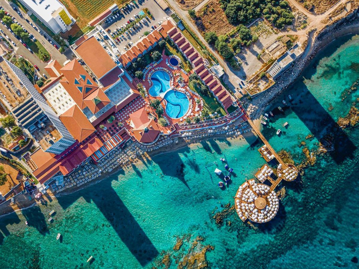 Salamis Bay Conti Resort Hotel & Casino Αμμόχωστος Εξωτερικό φωτογραφία Aerial view of the resort